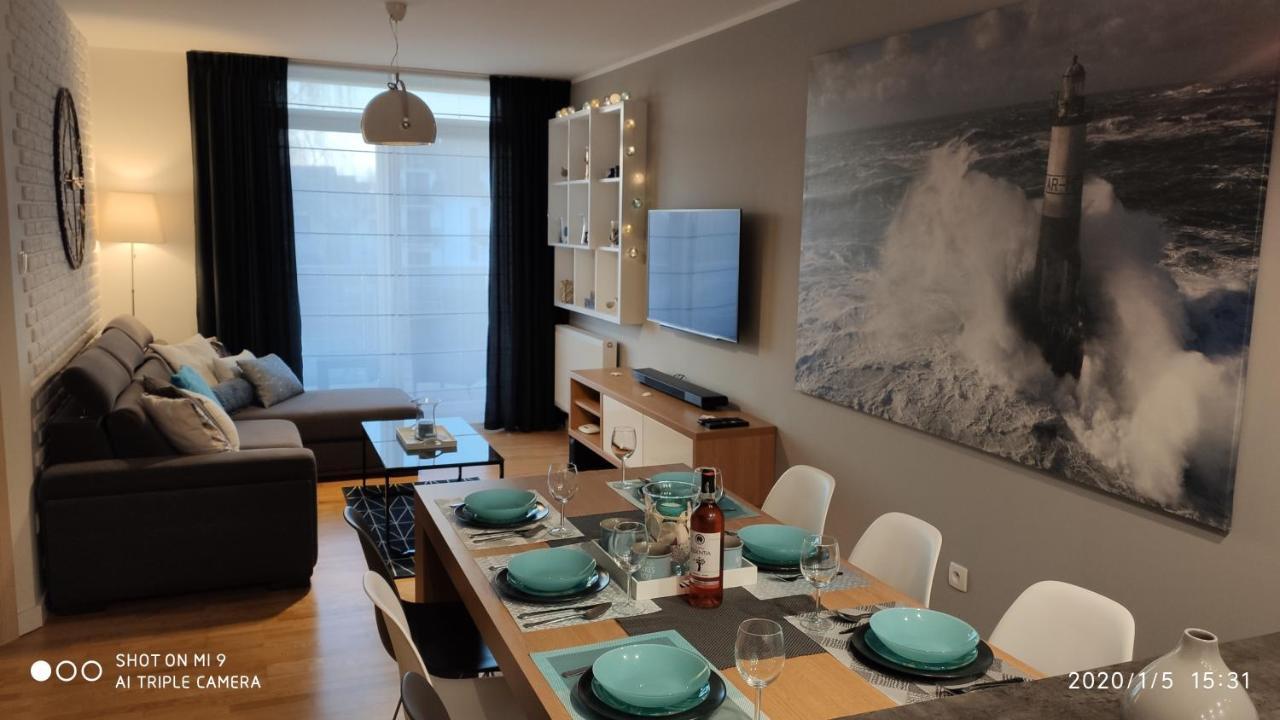 Ferienwohnung Fregata Jastrzębia Góra Exterior foto